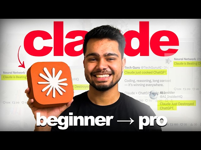 Master 80% of Claude in 30 mins | From beginner to Pro