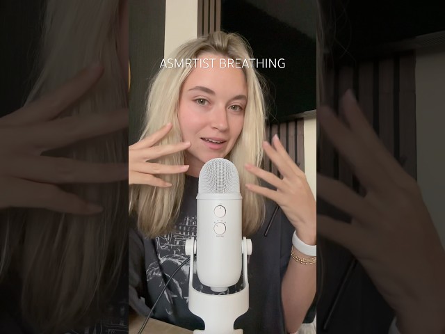 It’s just sooo tingly idk #asmr #tiktokasmr #asmrbreathing #shorts #softasmr