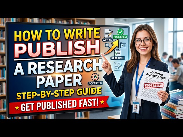 How to publish research paper | How to write a research paper