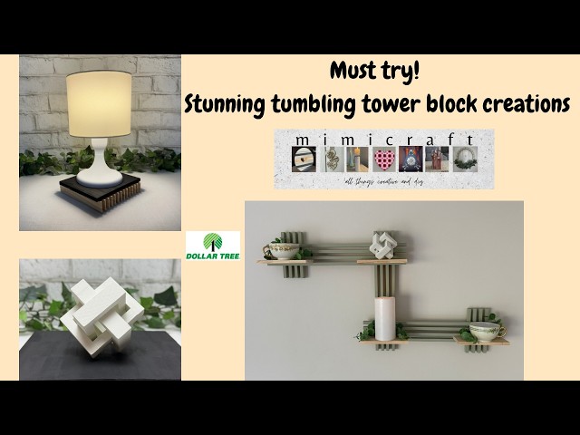 Must try! Stunning tumbling tower block creations
