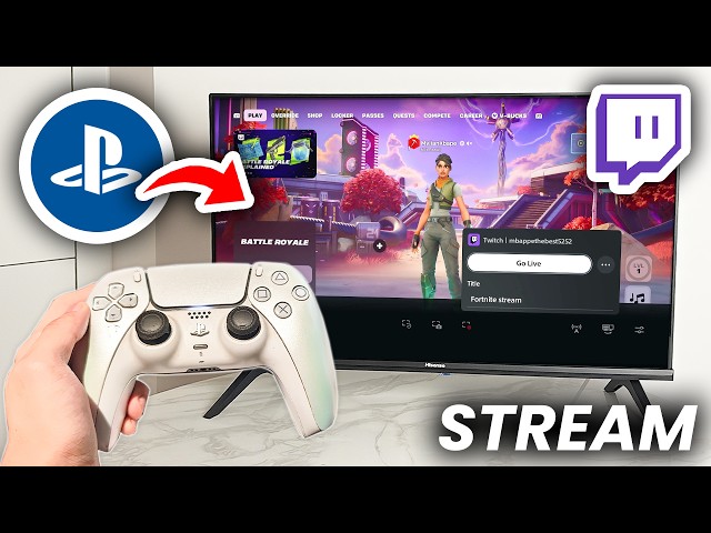 How To Stream To Twitch On PS5 - Tutorial