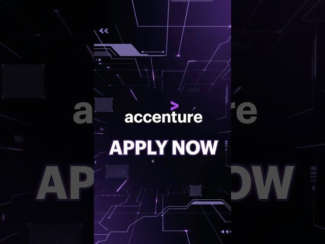 Accenture Hiring🔥 | System & Application Services Associate | 0–23 Months | Freshers Eligible
