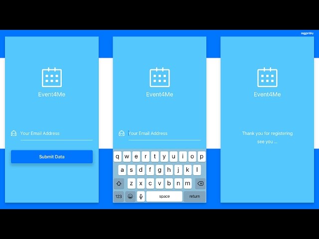 Event Registering Animation in Sketch and Flinto Tutorial [Final Part]