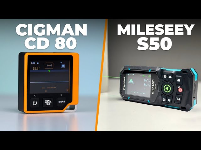 Cigman CD 80 vs Mileseey S50 - Which Laser Measure Should You Get