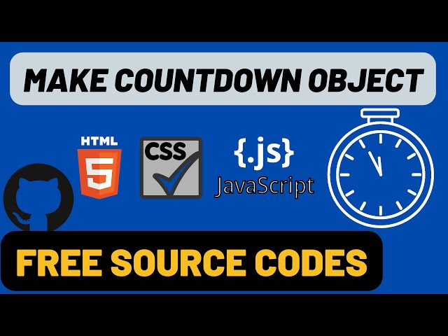 How to build COUNTDOWN? - Javascript