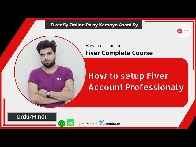 How To setup An Account on fiver Professionaly || Asad Mukhtar