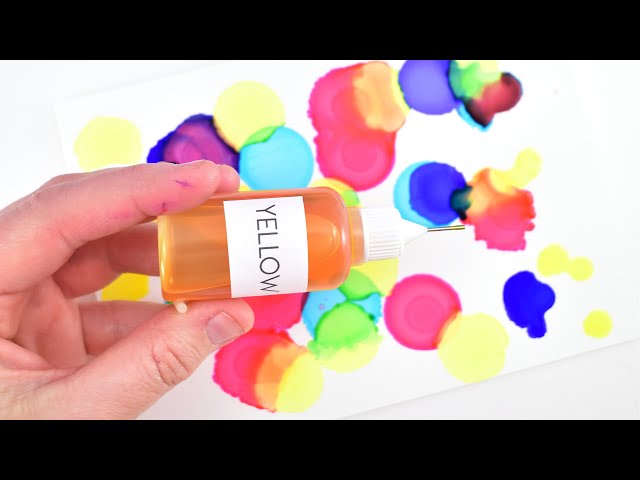 How to Make Homemade Alcohol Inks