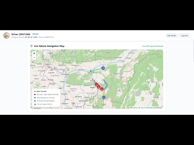 NER Logistics AI – AI-Powered Smart Logistics & Accessibility Intelligence Platform | SIH
