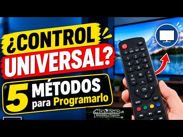 5 WAYS to PROGRAM a UNIVERSAL TV REMOTE