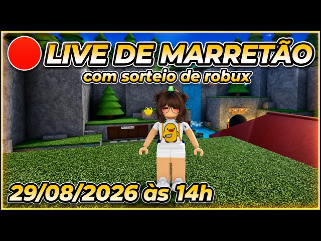 🔴 HAMMERING LIVE STREAM WITH ROBUX GIVEAWAY - 08/29/2026 - Roblox