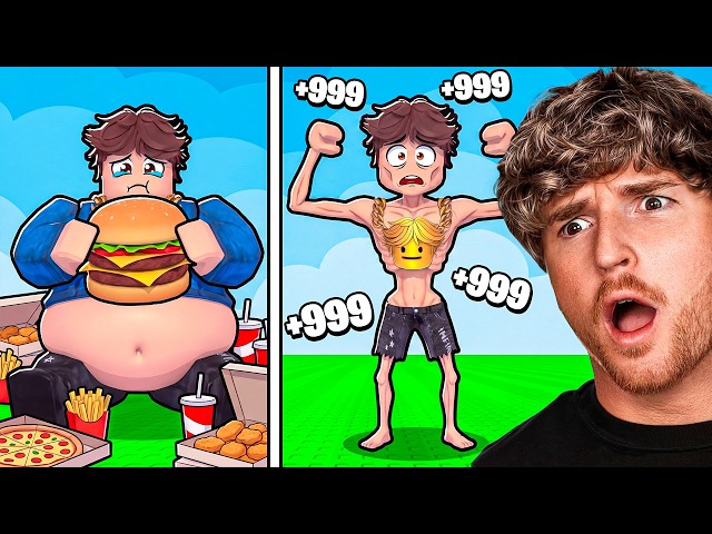 Roblox But EVERY Second You Get SKINNIER..