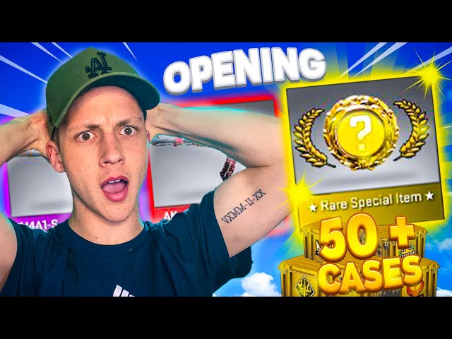 $200 OF CSGO CASES GOT ME THIS!? - CSGO 50+ CASE OPENING
