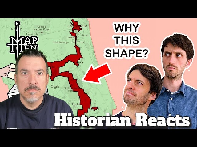 Weird maps win elections - Gerrymandering explained (Jay Foreman/Map Men Reaction)