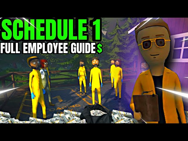 HOW TO GET & USE WORKERS | Schedule 1 (Full Tutorial)