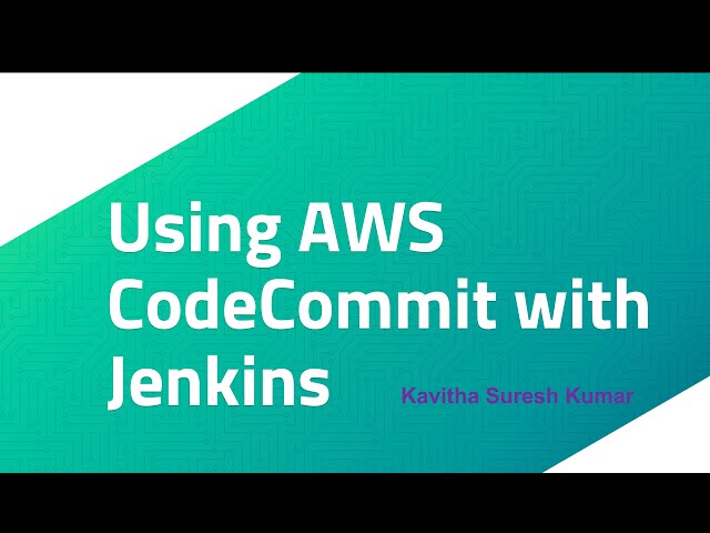 Using AWS CodeCommit with Jenkins