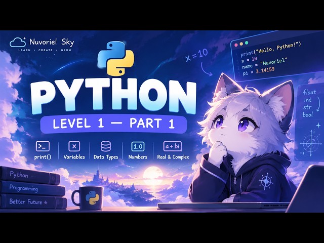 variables and data types (level1,part1,python Full course)