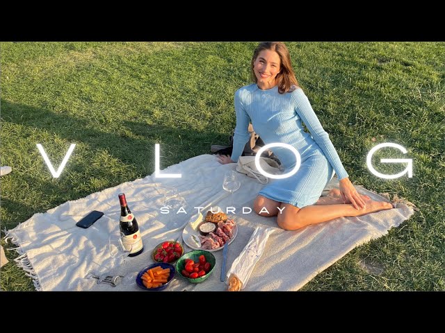 Daily vlog in Paris: Saturday | Sunset pic nic