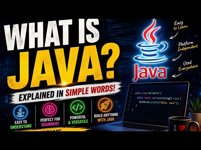 What is java || #Java #JavaInTelugu #JavaTutorial #CoreJava #JavaForBeginners #LearnJava