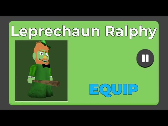Roblox Puppet ~ Leprechaun Ralphy Theme 🍀 ~ [Fan Made Skin] 🎵