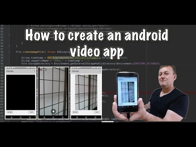 How to create an android video app