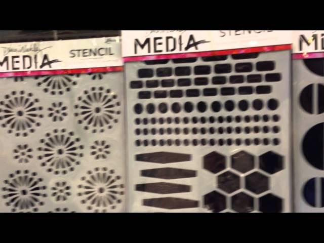 Ranger Ink - Dina Wakley Media - Booth Tour