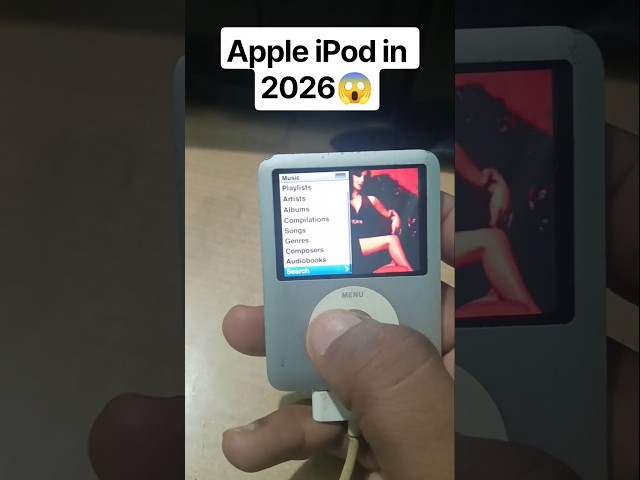 Apple iPod in 2026 😱😱 #shorts #youtubeshorts #appleipod #apple #retrotech90s