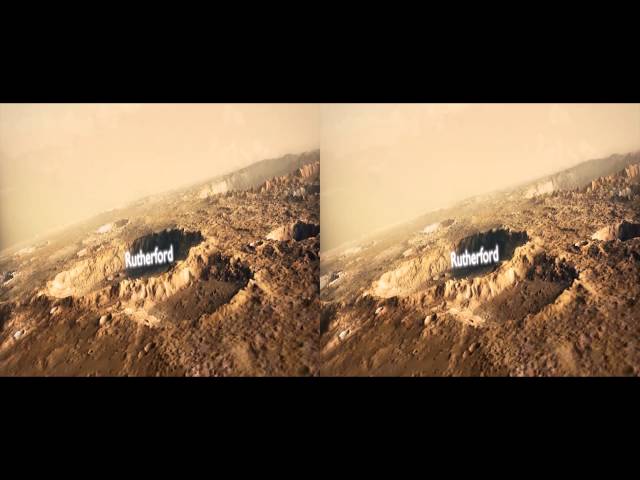 3D: Der echte Weg des "Marsianers": Video aus Bildern der Raumsonde Mars Express