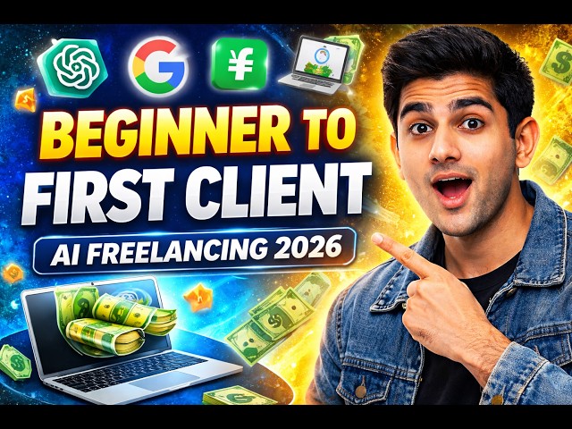 How to Start Freelancing With AI in 2026  Beginner to First Client