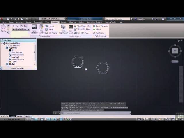Advanced AutoCAD 2014   12 Action Recorder AP-COOL