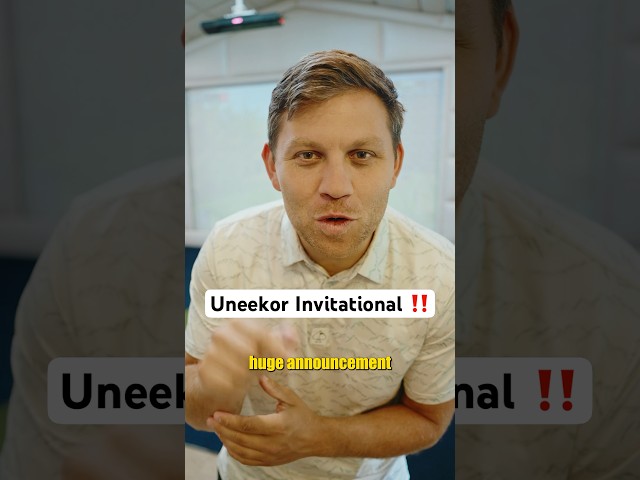 Uneekor users aren’t going to want to miss the #UneekorInvitational 👀 @Uneekor #UneekorPartner