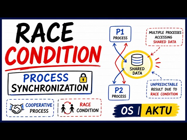 What is Process Synchronization? Cooperative Process & Race Condition | Operating System | AKTU