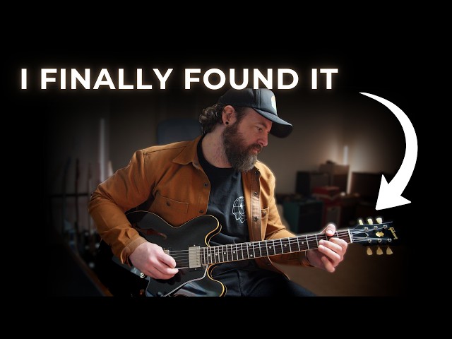 Bradford's Black Whale Guitar - Gibson Murphy Lab 335