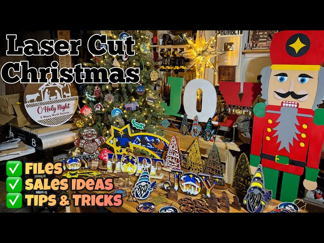 Save Time, Make Money: Laser Christmas Projects with the xTool P3