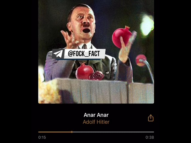 انار انار با صدای هیتلر :anar anar by hitler