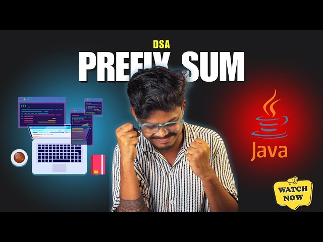 📚 Master Prefix Sum in Tamil | DSA Technique for Faster Queries