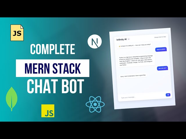 Build a Smart Chatbot Using MERN Stack | Next.js Frontend + Node.js REST API (Full Tutorial)