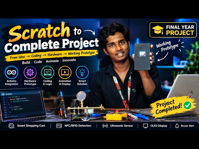 Final Year Project From Scratch to Working Prototype | Complete Project Development