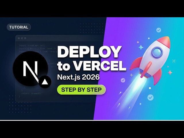 How To Deploy a NextJS App To Vercel (EASY AND QUICK!!!)