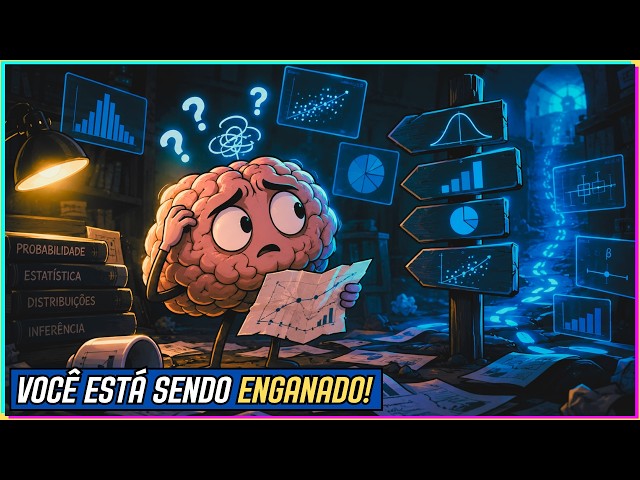A Ilusão dos Dados: Por que seu cérebro ignora a estatística