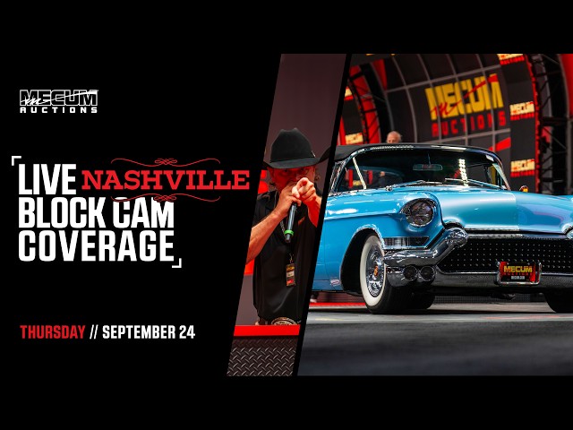 Mecum Nashville Live Block Cam // Thursday, September 24th, 2026