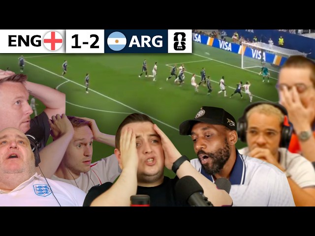 ENGLAND FANS HEARTBROKEN 💔 After DEVASTATING 2-1 WORLD CUP SEMI-FINAL LOSS TO ARGENTINA! | REACTIONS