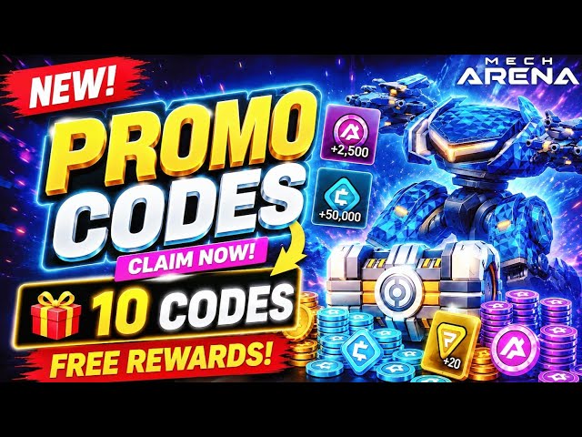 Mech Arena - New Promo Codes (A-Coins, Credit, Prodigy, Amateur, Gold, Fortune Keys) #promo #codes 
