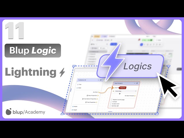 Blup Logic: Build apps with visual logic! ⚡️ | drag-and-drop visual programming #appdevelopment