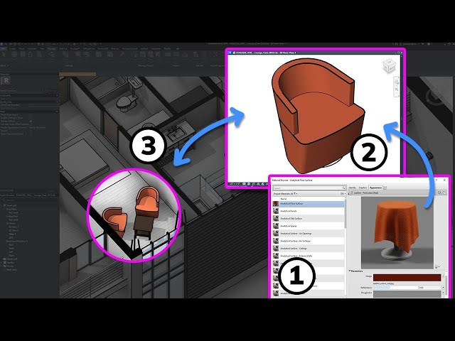 Never Lose a Revit Family Material Again: 2 Easy Tips