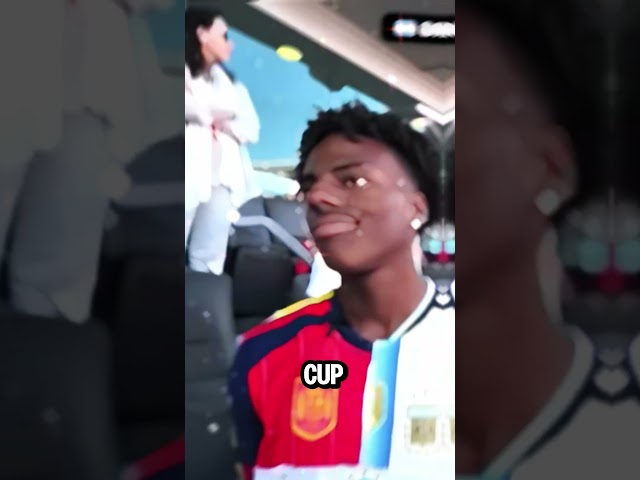 IShowSpeed LOST IT Seeing Messi Cry! 😱#shorts #ishowspeed #messi #argentina #worldcup #spain #viral