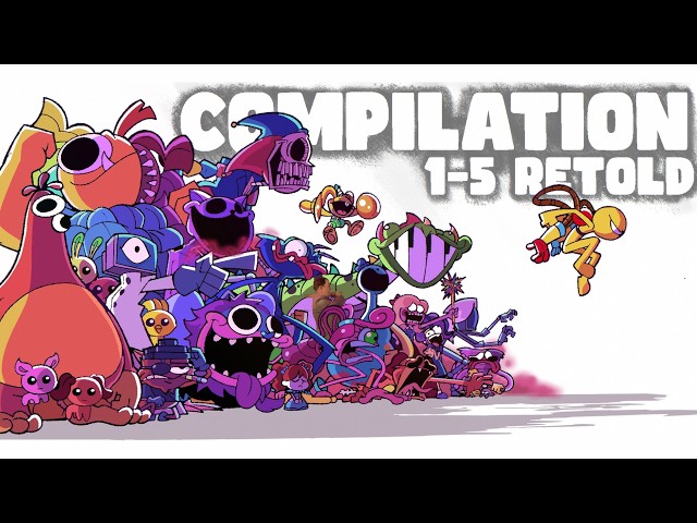 POPPY PLAYTIME CHAPTERS 1-5  🏆RETOLD🏆 SPECIAL EDITION (Q&A + BTS STORYBOARDS) - FERA ANIMATIONS