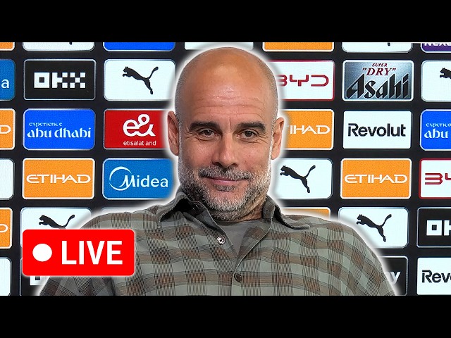 🔴 LIVE | Pep Guardiola pre-match press conference | Manchester City v Crystal Palace