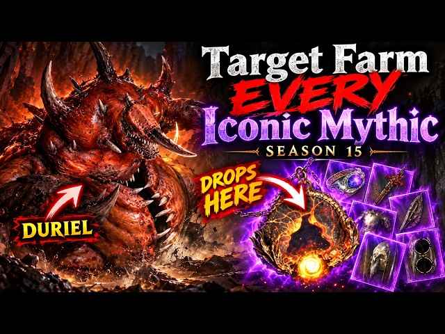How to Target Farm EVERY Iconic Mythic in Season 15