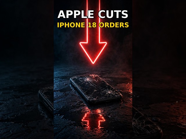 Apple Just Cut iPhone 18 Orders — Demand Is Cracking