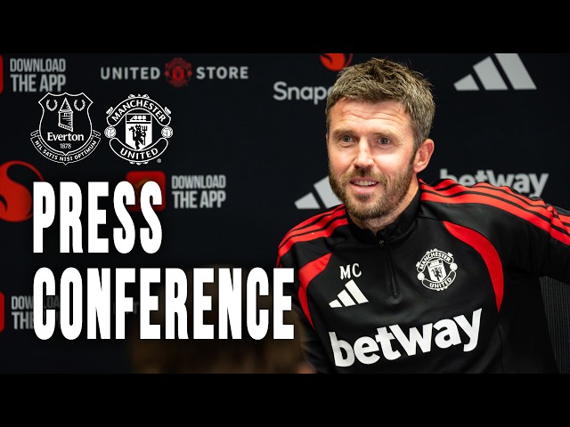 Michael Carrick Pre-Everton | Press Conference